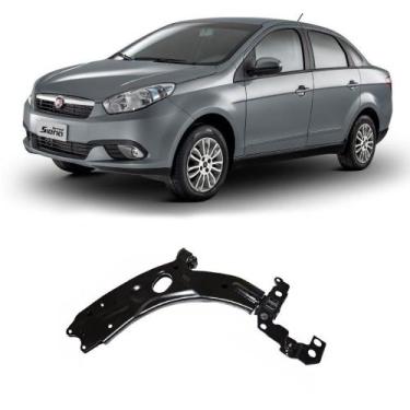 Imagem de Bandeja Fiat Grand Siena Dianteira 2012 Até 2019 Flex Automotive Lado 