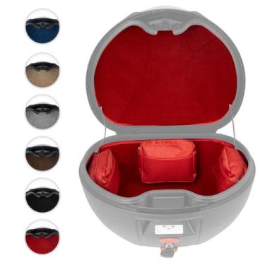 Imagem de Forração Baú Givi Monokey V40 Forro Premium 40 Litros - Jaspe Ateliê, 