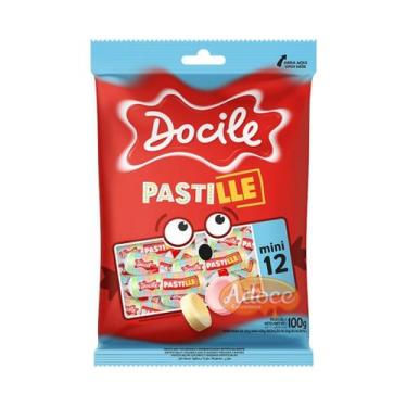Imagem de Pastilha de frutas pastille mini 12 docile, 100g