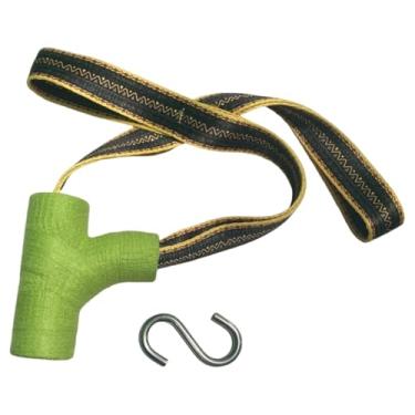 Imagem de simhoa Dispositivo de treinamento de força de preensão de pulso e mão Rolo de pulso multiuso para fortalecimento de braço