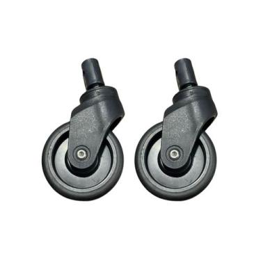 Imagem de Roda para Cadeira de Banho D30 e D40 Dellamed 02 Unidades Sem Freio