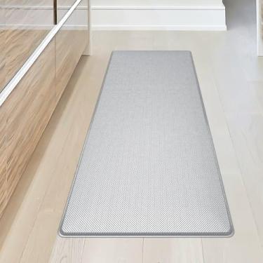 Imagem de DAILYLIFE Tapete De Cozinha Antifadiga Para Piso, Com 2/5" Espessura, Acolchoado, Conforto Ficar Em Pé Casa, Escritório, Garagem, Base Antiderrapante, À Prova D'Água E Fácil Limpar (45,4 Cm X 119,9