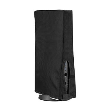 Imagem de Dust Cover For PS5 Console. EMiEN Oxford Fabric Anti-Scratch Waterproof Dust Guard With Back Cable Port For SONY Playstation 5 Digital & Disk Version