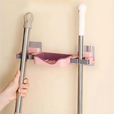 Imagem de Suporte Para Sabonete Vassoura Rodo De Parede (Rosa)