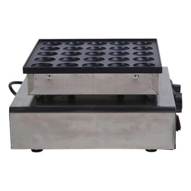 Imagem de YWJLQH Máquina de cupcake, máquina de muffin, pequenos pedaços de waffle versáteis, mini de waffle, de café da manhã, para muffins, feriados, café da manhã