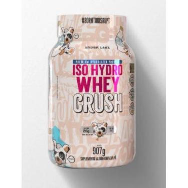 Imagem de IsoHydro Whey Crush 900g - Under Labz Baixa Lactose WPI WPH, LEITE