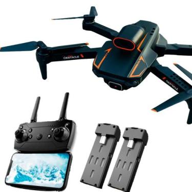 Imagem de Drone S91 Câmera 4K HD WiFi 5G Sensor Trava Altura Voo Estável Varias 