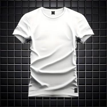 Imagem de Camiseta Blusa Básica Do P Ao G5 Size Cores Diversas - Hs, Branco, G4