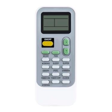 Imagem de J1-06(E) Ternos de controle remoto de substituição para HISENSE Portátil AC A/C Unidade Ar Condicionado DG11J1-06 J1-05E DG11J1-05E J1-06E DG11J1-06E EKY-H1-AE DG11J1-09 AP10CW2G AP14CR22G WG AP14