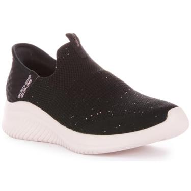Imagem de Skechers Sapatilhas de Cano Baixo para Senhora, Rosa preta, 36 EU