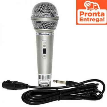 Imagem de Microfone com Fio Profissional DM701 Cabo 3m Voz Clara Palestras Karao