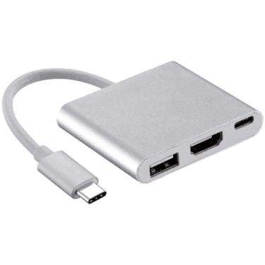 Imagem de Adaptador FY Hub 3 Em 1 USB Type-c Dex S8 S9 / Plus Macbook