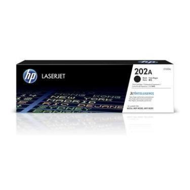 Imagem de Toner Hp 202a Original Cf500a Preto Laserjet Pro M254dw, M281fdw