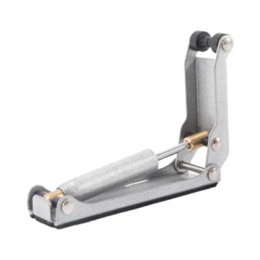 Imagem de JunZheHub Dispositivo de Travamento de Piano Protetor de Tampa Externa Vertical Pressão Hidráulica Externa Retardador de Aba de Chave, Prata