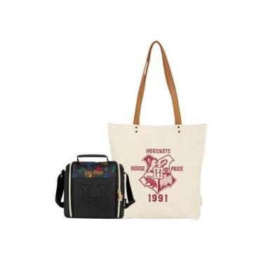 Imagem de Kit Lancheira Térmica + Ecobag Harry Potter - Luxcel