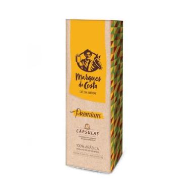 Imagem de Café Marques Premium Em Cápsulas 10 Unidades Sabor Intenso - Marques d