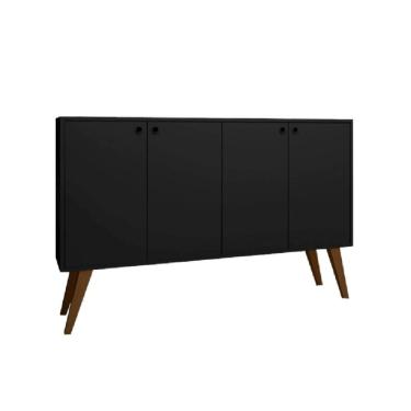 Imagem de Aparador Buffet Retro Para Sala De Estar 4 Portas Lituania