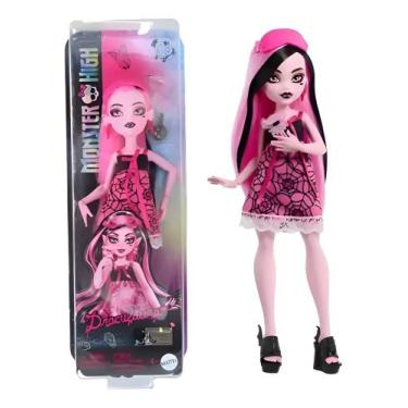 Imagem de Boneca Monster High Pijamas Monstruosas Draculaura Jgm42 - Mattel