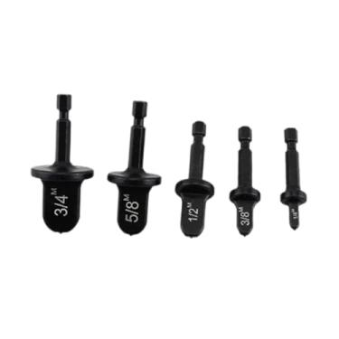 Imagem de Esquirla Expansor de tubo de cobre para ar condicionado, 6 peças, ferramenta manual para reparo de tubos, 1/4, 3/8, 1/2, 5/8, 3/4, 7/8 bits, Boca de Sino