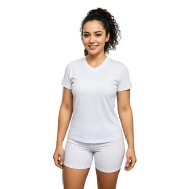 Imagem de Camiseta Feminina Manga Curta Dry Fitness Academia-Feminino