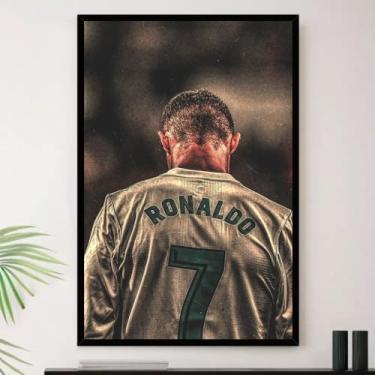 Imagem de Genérico, Quadro Cristiano Ronaldo 7 Monstro Decorativo A3 35x45cm