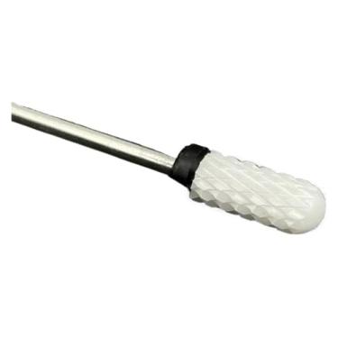 Imagem de 1 peça de brocas de cerâmica para unhas, cortador rotativo, aparelho de limpeza para manicure, acessórios de máquina de trituração de unhas, ferramentas de gel de unhas