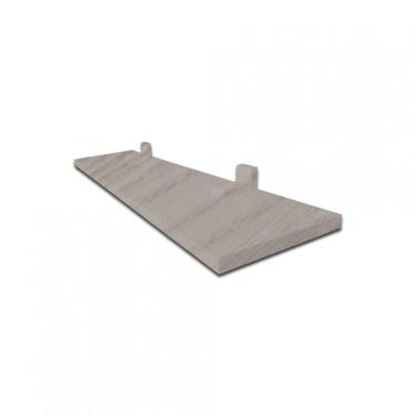 Imagem de Prateleira Simples Madeirado 60X15 cm Com Suporte Em Mdf