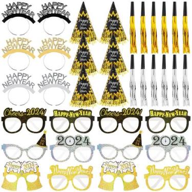 Imagem de Kit de suprimentos para festas Erweicet, véspera de Ano Novo 2024, 36 