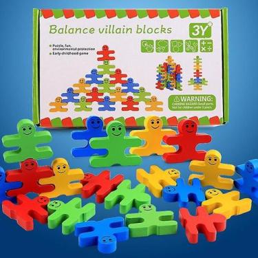 Imagem de 16pcs conjunto brinquedo de madeira brinquedos educativos para criança