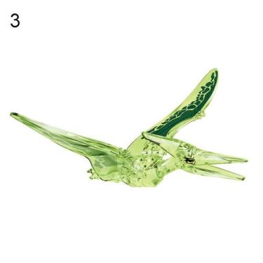 Imagem de Blue Diy 3d Dinossauro Modelo Cristal Educação Crianças Toy Gift - Muy