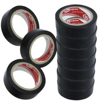 Imagem de Fita Isolante 19mm x 5m 10 unidades - RB