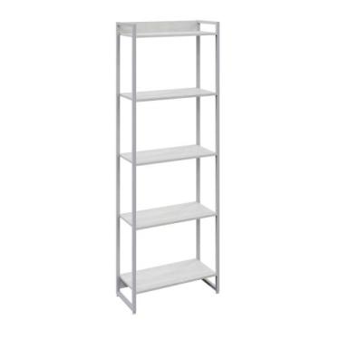 Imagem de Estante Dynamica 60X30X187cm C/05 Prateleiras Estrutura Branca - Metal