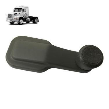 Imagem de Manivela Reguladora Vidro Cinza Caminhão Volvo 1993 À 1996 - Atemis