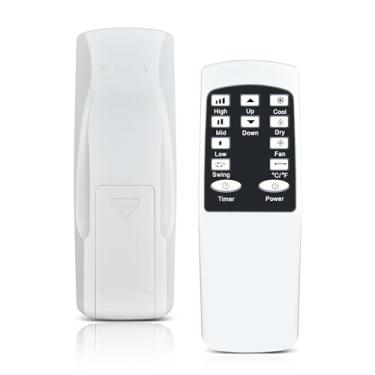 Imagem de WDZP Novo controle remoto AC de substituição adequado para SereneLife SLACHT128 pequeno ar condicionado portátil 12.000 BTU