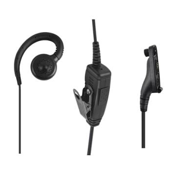 Imagem de Fone de ouvido Walkie Talkie Ptt com microfone em forma de C compatível com Motorola apx900 apx1000 apx4000 apx6000 apx7000 apx8000 xpr6550 6550e 7550 7550e 7580e 7580e x22000