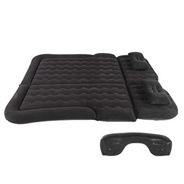 Imagem de Yctze Colchão de Ar Inflável Elétrico 12V Com Superfície Flocada para SUV, MPV, RV - Ideal para Camping, Festivais e Viagens (Preto)