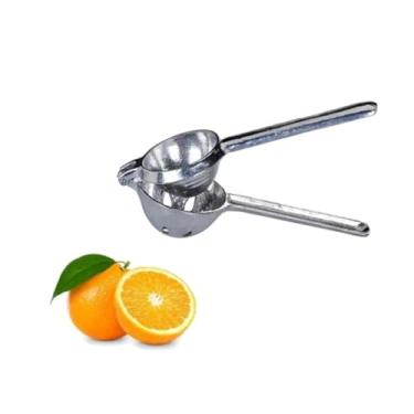 Imagem de Espremedor De Laranja Frutas Manual Grande Em Aluminio