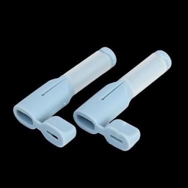 Imagem de Protetor de cabo de silicone à prova de poeira, capa tipo C, carregador para iPhone 15 Xiaomi, B-Blue