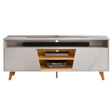 Imagem de Rack Bancada 60 Pol 150 Cm Lana Bali Cedro Dj Moveis Bali Cedro - DJ M