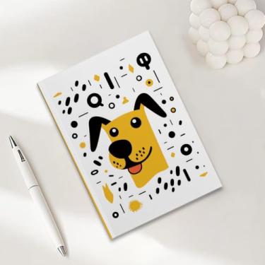 Imagem de Cadernos caprichosos para trabalho, caderno de composição A5, caderno pautado na faculdade, bloco de notas pautado para planejamento de viagem, diário para escrever anotações, presentes para amantes