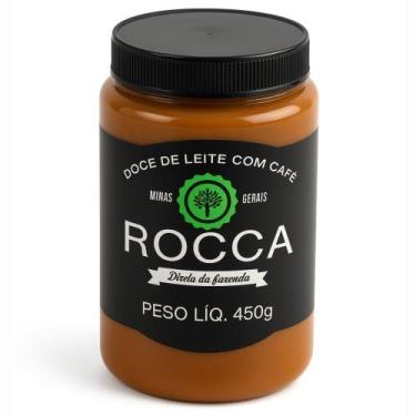Imagem de Doce de Leite Com Café Rocca Artesanal Premium Mineiro Cremoso 400g