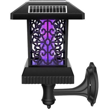 Imagem de Lâmpada Solar Do Assassino Do Mosquito, Anti Lâmpada Elétrica Recarregável Do Assassino Do Mosquito De Moskito Com Painel Solar Exterior E Lâmpada Usada Interna Do Usb, 3