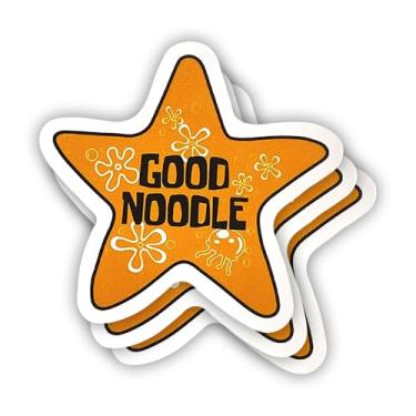 Imagem de Adesivo de macarrão (3 peças) com frases motivacionais sarcásticas, citação humorística, decalque de vinil para Kindle, laptop, garrafa de água, capacete rígido de telefone, adesivo de citação de meme