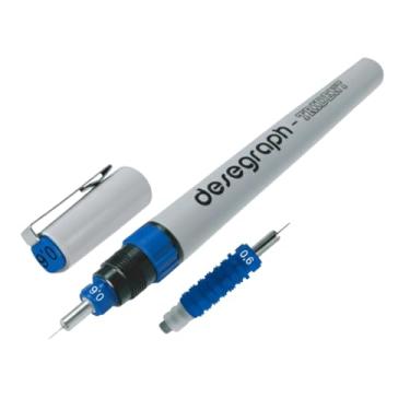 Imagem de Caneta Desegraph Para Desenho, Trident, CD/0, 6, Cinza, Ponta de 0.6 mm