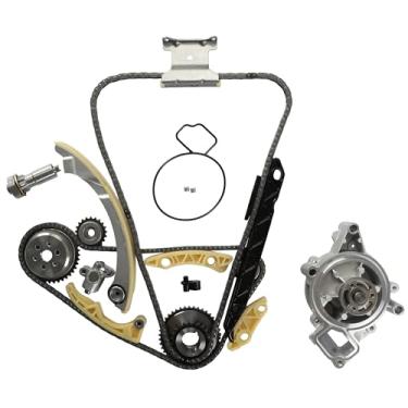 Imagem de Kit de corrente de distribuição Ecotec 2.4 bomba de água adequada para Chevy Equinox Malibu GMC Terrain Buick Regal Lacrosse Verano 2.2L 2.4L Ecotec Selenoid Atuador Gear 2011-2017 94201S 12621505
