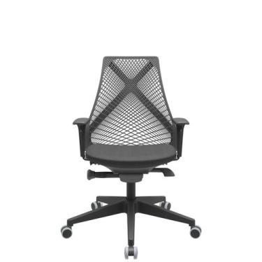 Imagem de Cadeira de Escritório Presidente Tela BIX com Autocompensador - PLAXME
