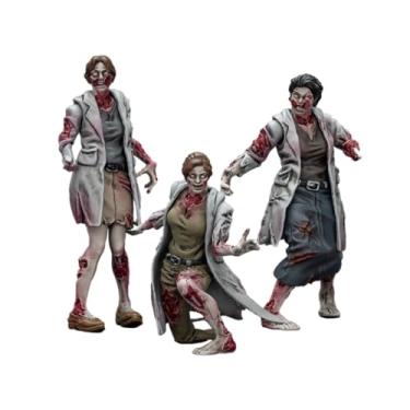 Imagem de Joytoy Dark Source Zombie Figure Medics 1/25 Action Figure with Movable and Detachable Joints, Miniature Zombie Figurines for Halloween Display and Imaginative Play