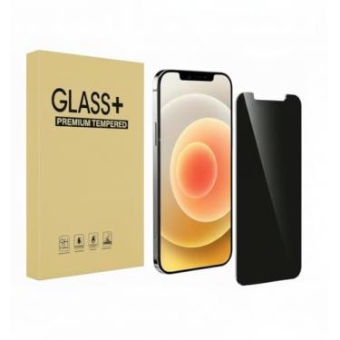 Imagem de Compatível com iPhone13promax/14plus película de vidro temperado privada anti espião 1 peça