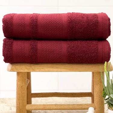 Imagem de Toalha Banhão Pescara 79x150 Vinho