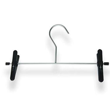 Imagem de Cabide Cromado Para Saia e Calça Infantil - 20 Unidades